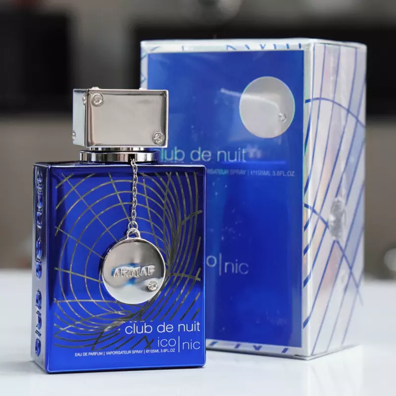 Armaf Club De Nuit Iconic Blue – Eau de Parfum for Men 6.8 oz